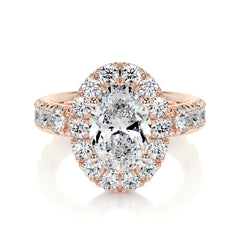 Maya Lab Grown Diamond Ring -14K Rose Gold