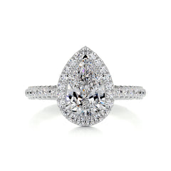 Beverly Diamond Engagement Ring -Platinum