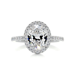Parker Diamond Engagement Ring -18K White Gold