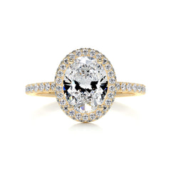Parker Diamond Engagement Ring -18K Yellow Gold