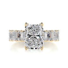 Arabella Diamond Engagement Ring -18K Yellow Gold