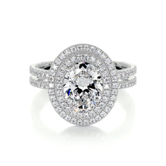 Willa Lab Grown Diamond Ring -18K White Gold