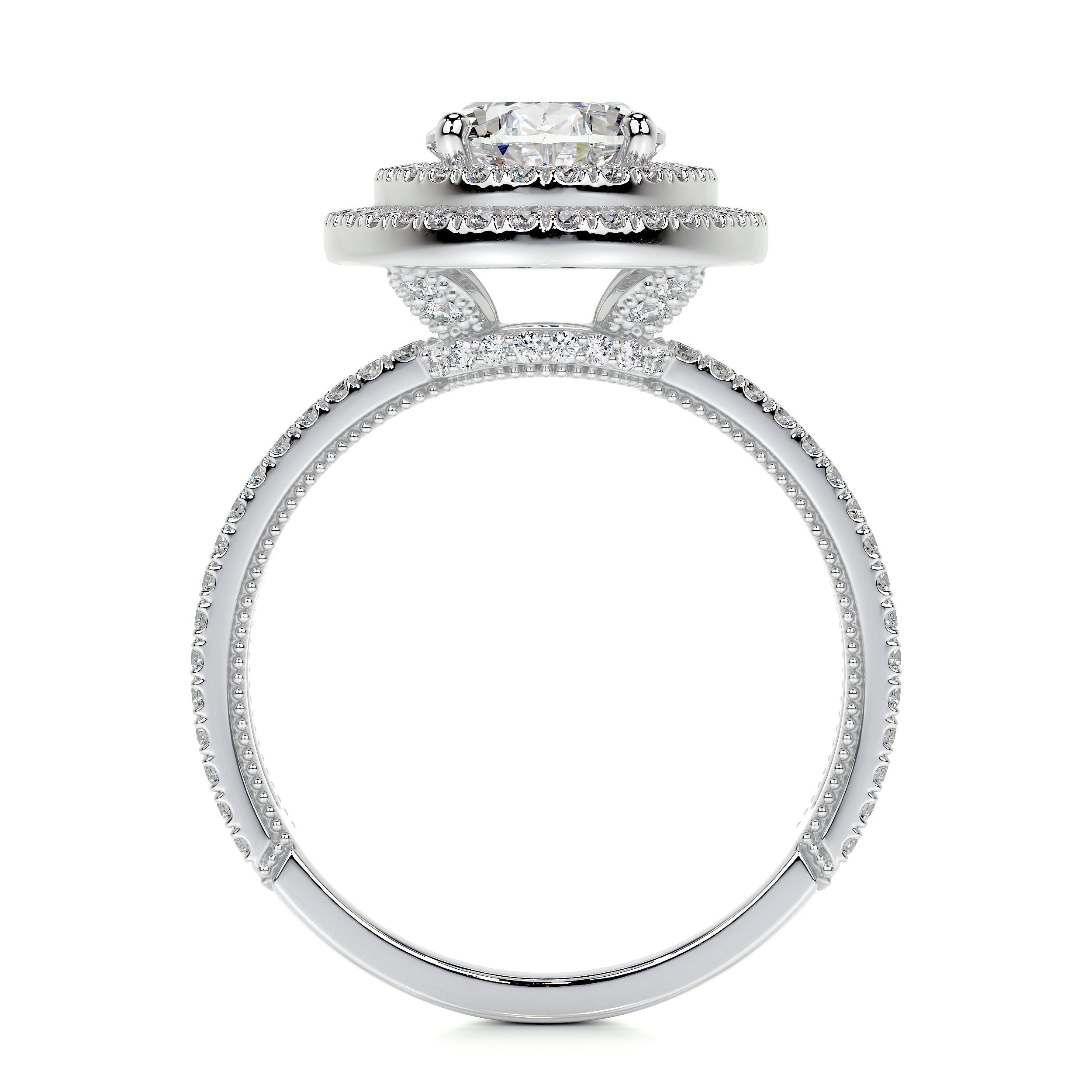 Willa Lab Grown Diamond Ring   (3 Carat) -Platinum