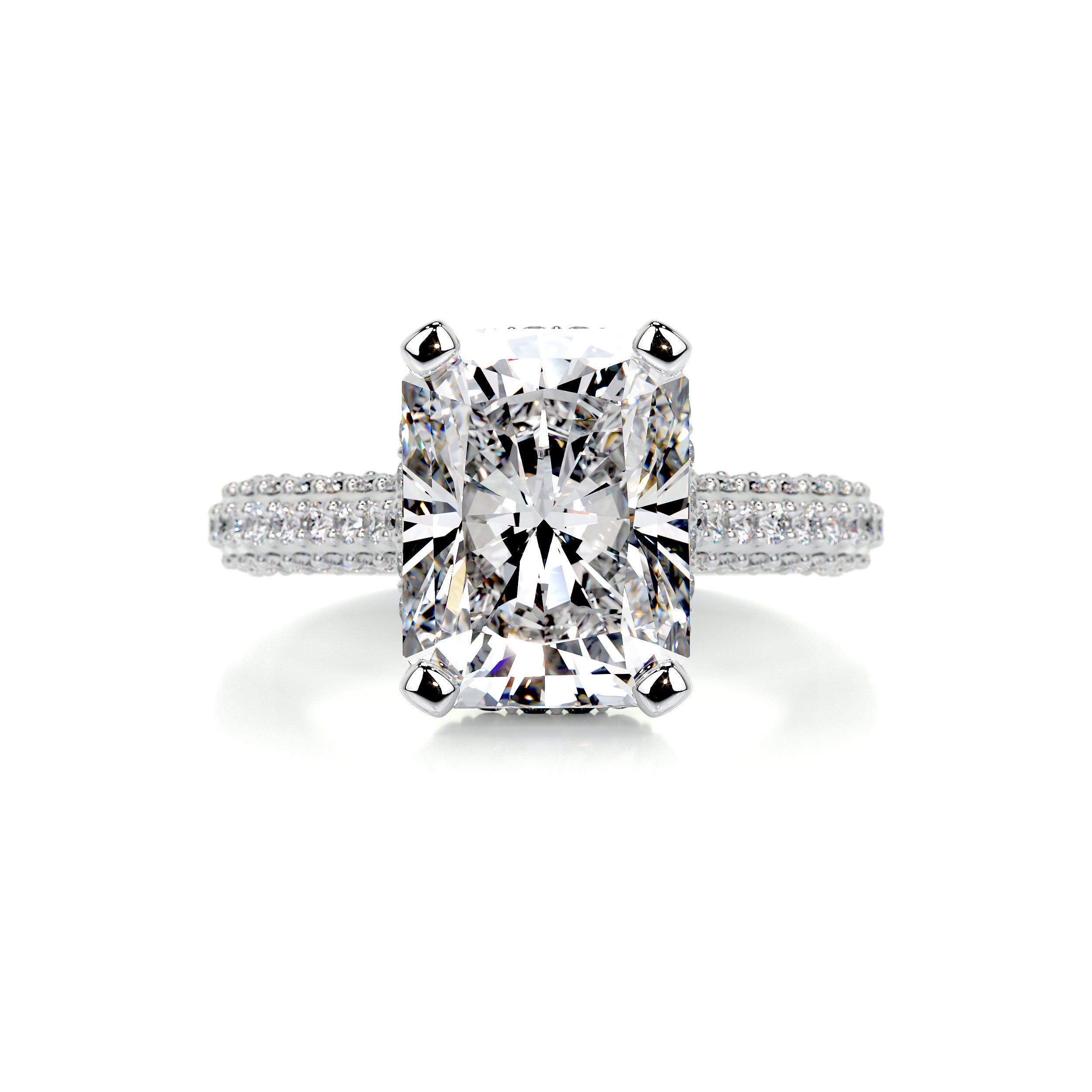 Joana Diamond Engagement Ring   (3 Carat) -Platinum