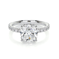 Bree Lab Grown Diamond Ring -18K White Gold
