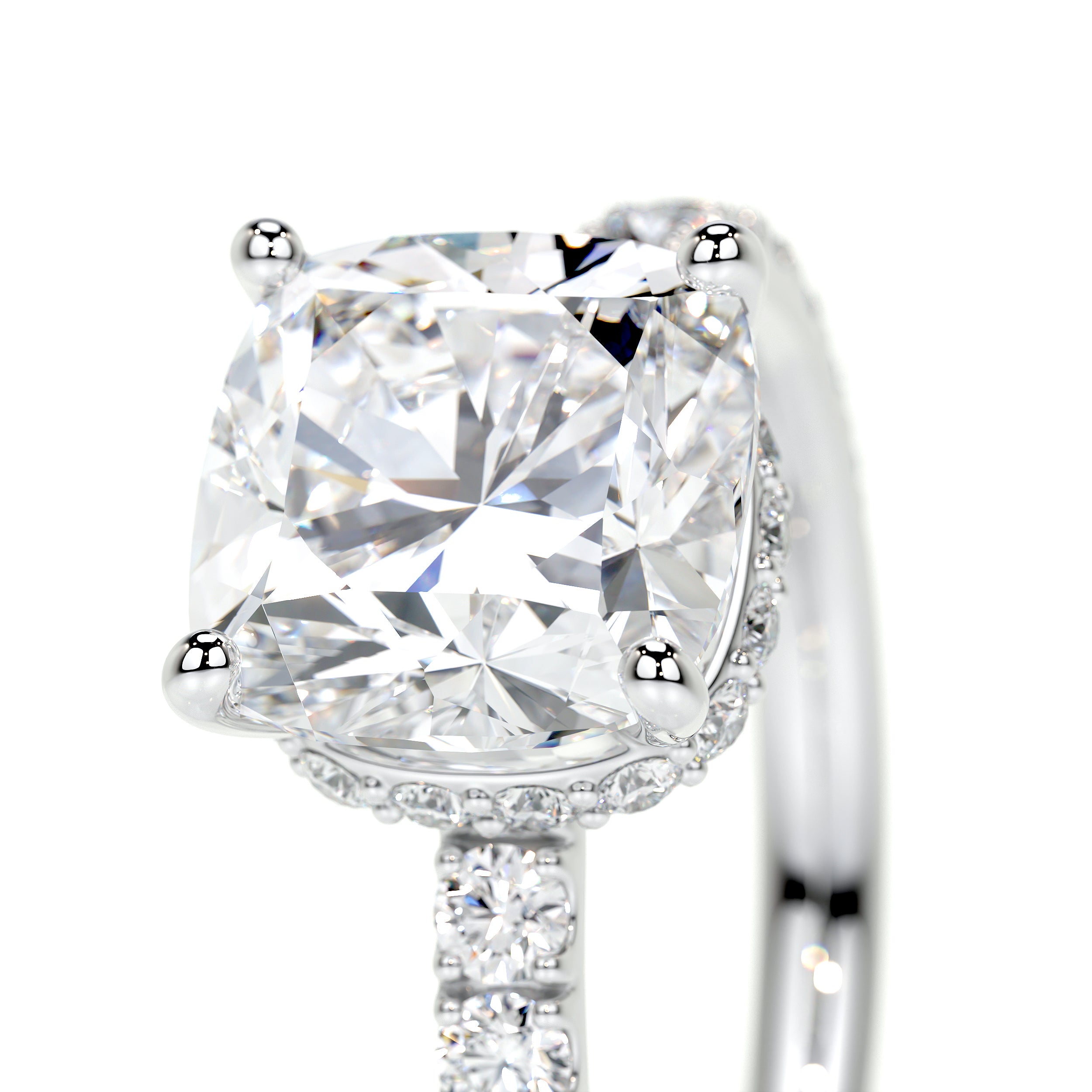 Bree Lab Grown Diamond Ring -18K White Gold