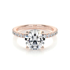 Nellie Lab Grown Diamond Ring -14K Rose Gold