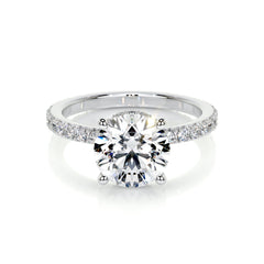 Nellie Lab Grown Diamond Ring -18K White Gold