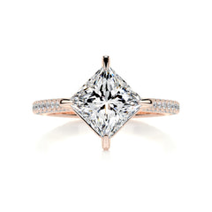 Jocelyn Diamond Engagement Ring -14K Rose Gold