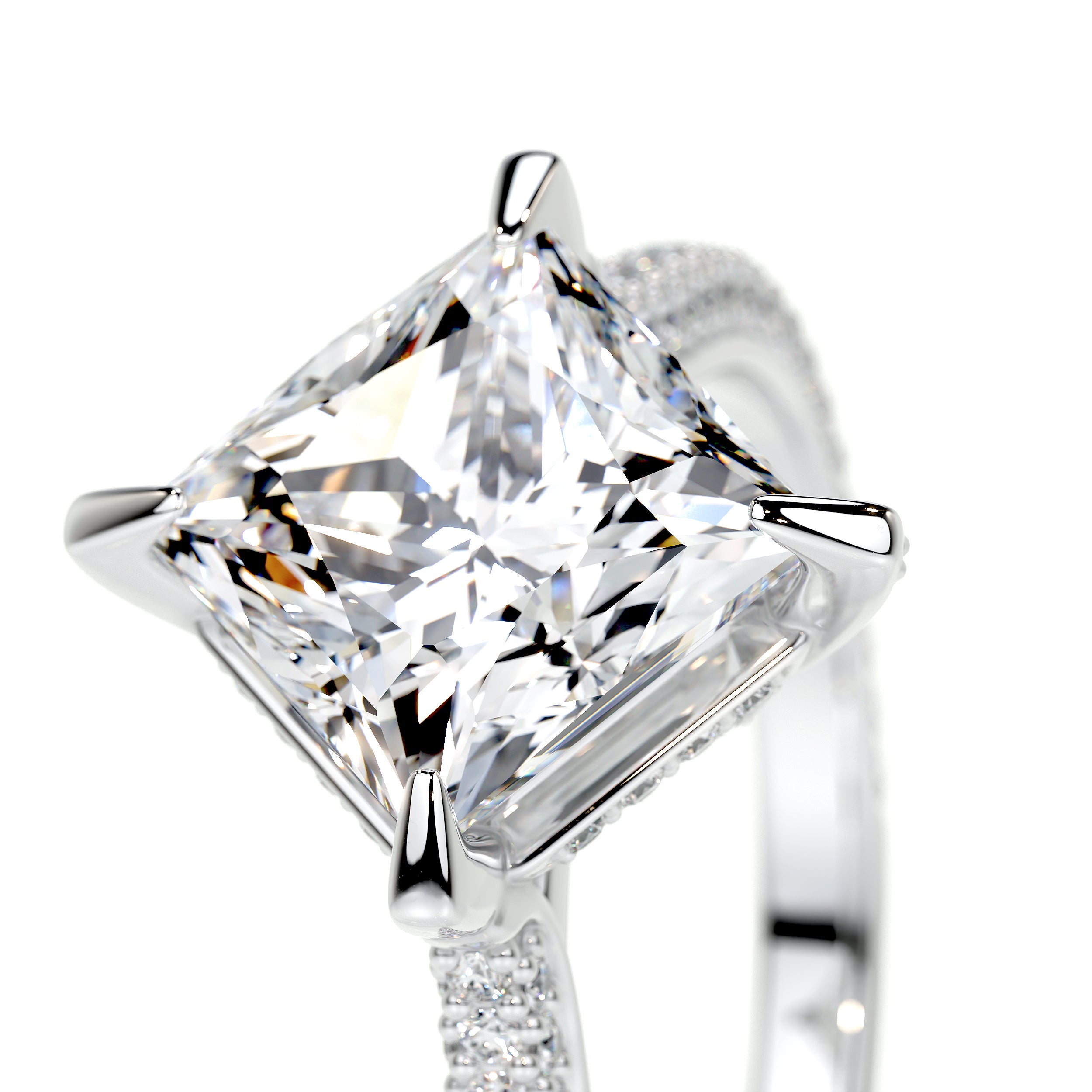 Jocelyn Lab Grown Diamond Ring -Platinum