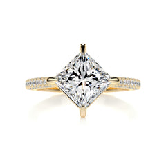 Jocelyn Diamond Engagement Ring -18K Yellow Gold