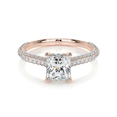 Fiona Lab Grown Diamond Ring -14K Rose Gold