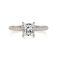 Fiona Diamond Engagement Ring -14K Rose Gold