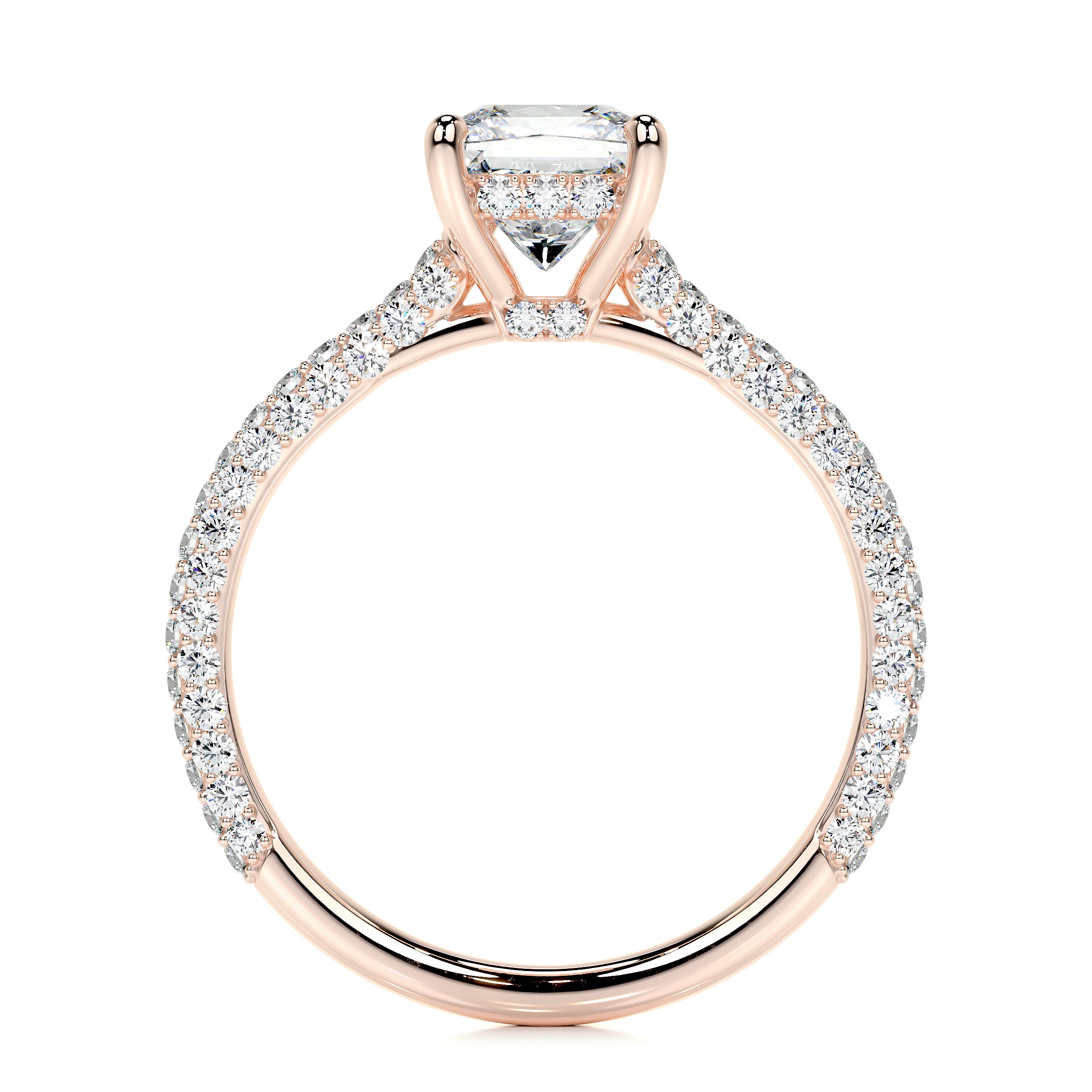 Fiona Lab Grown Diamond Ring -14K Rose Gold