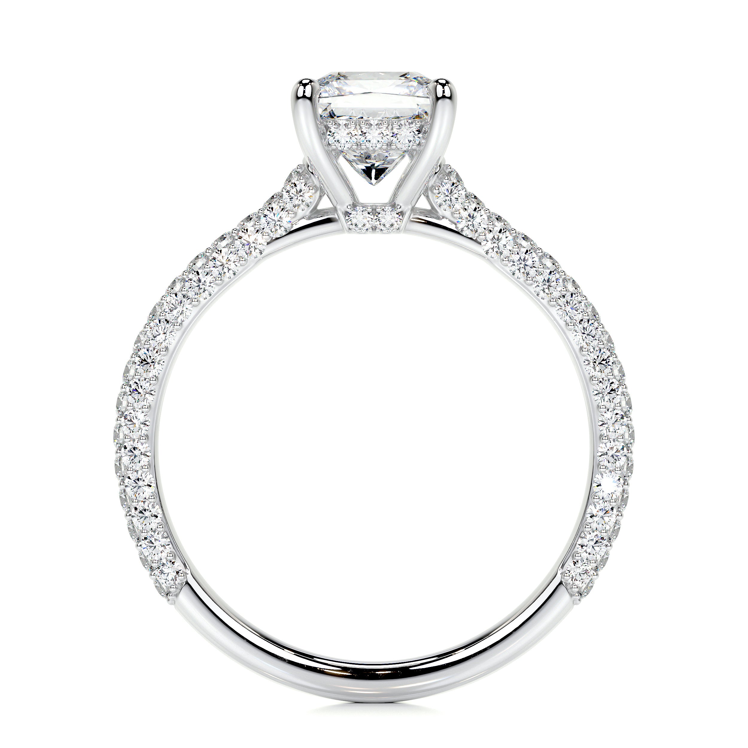 Fiona Lab Grown Diamond Ring -18K White Gold