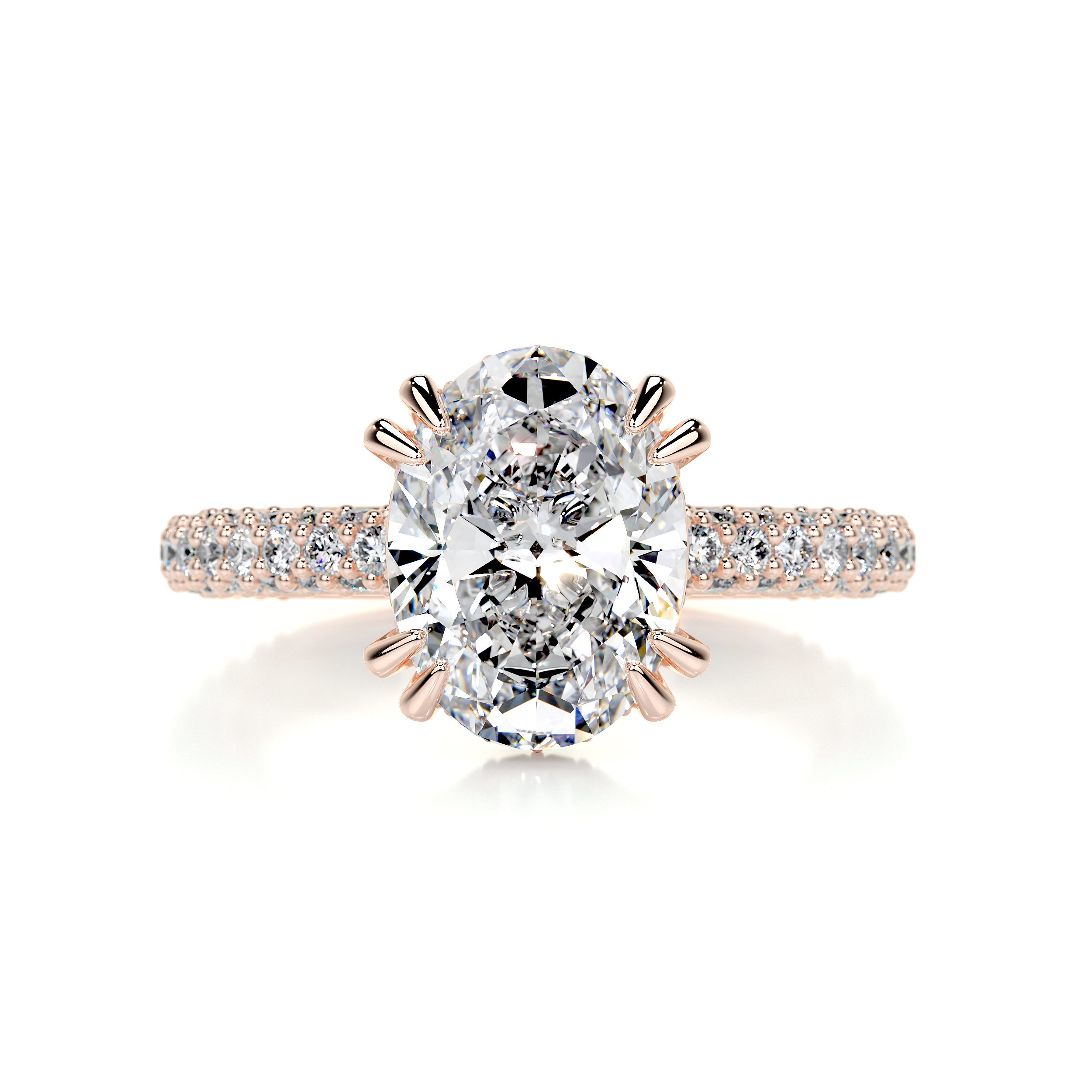 Diamond Engagement Ring 1 ct tw Round-cut 14K Rose Gold | Kay