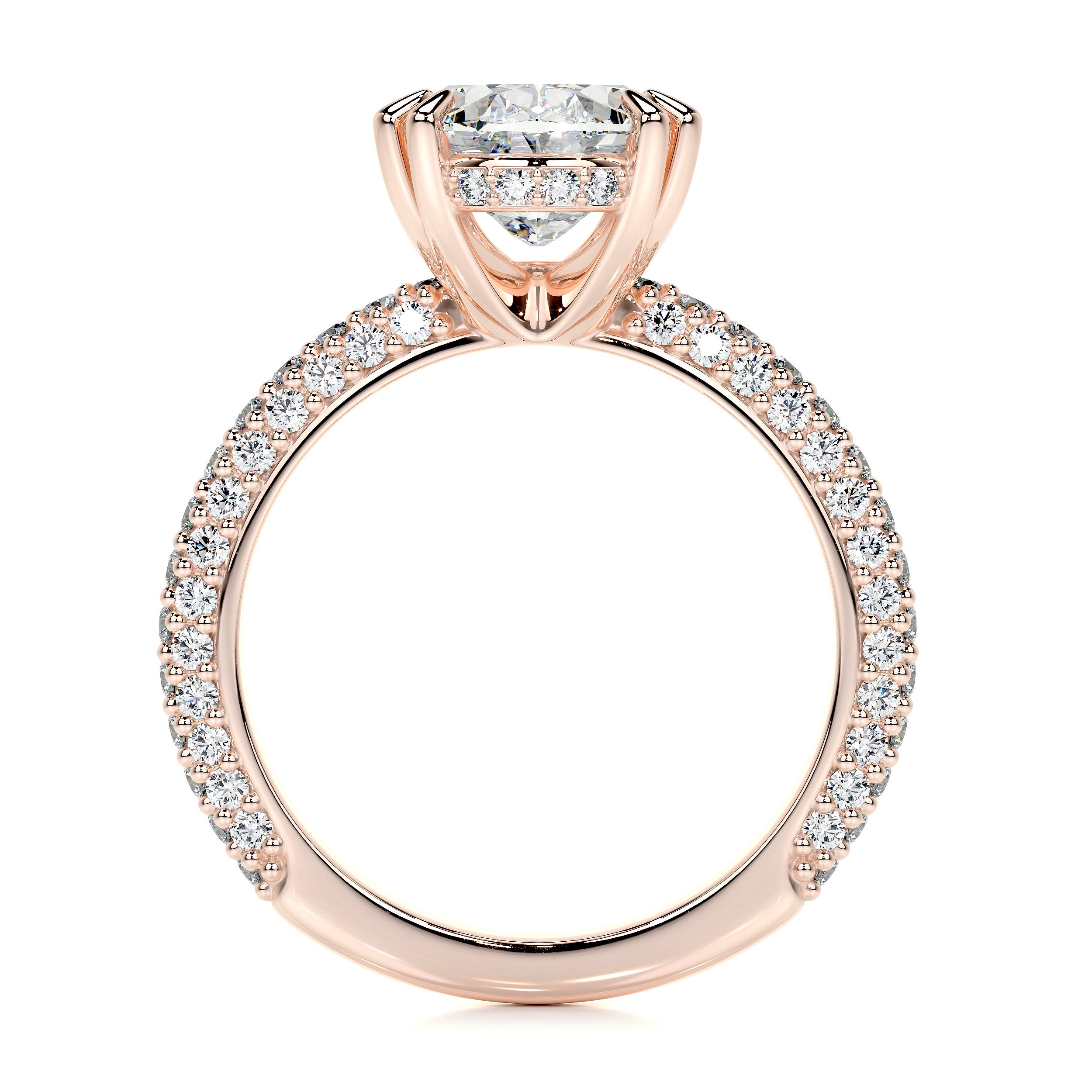 Kelly Lab Grown Diamond Ring -14K Rose Gold