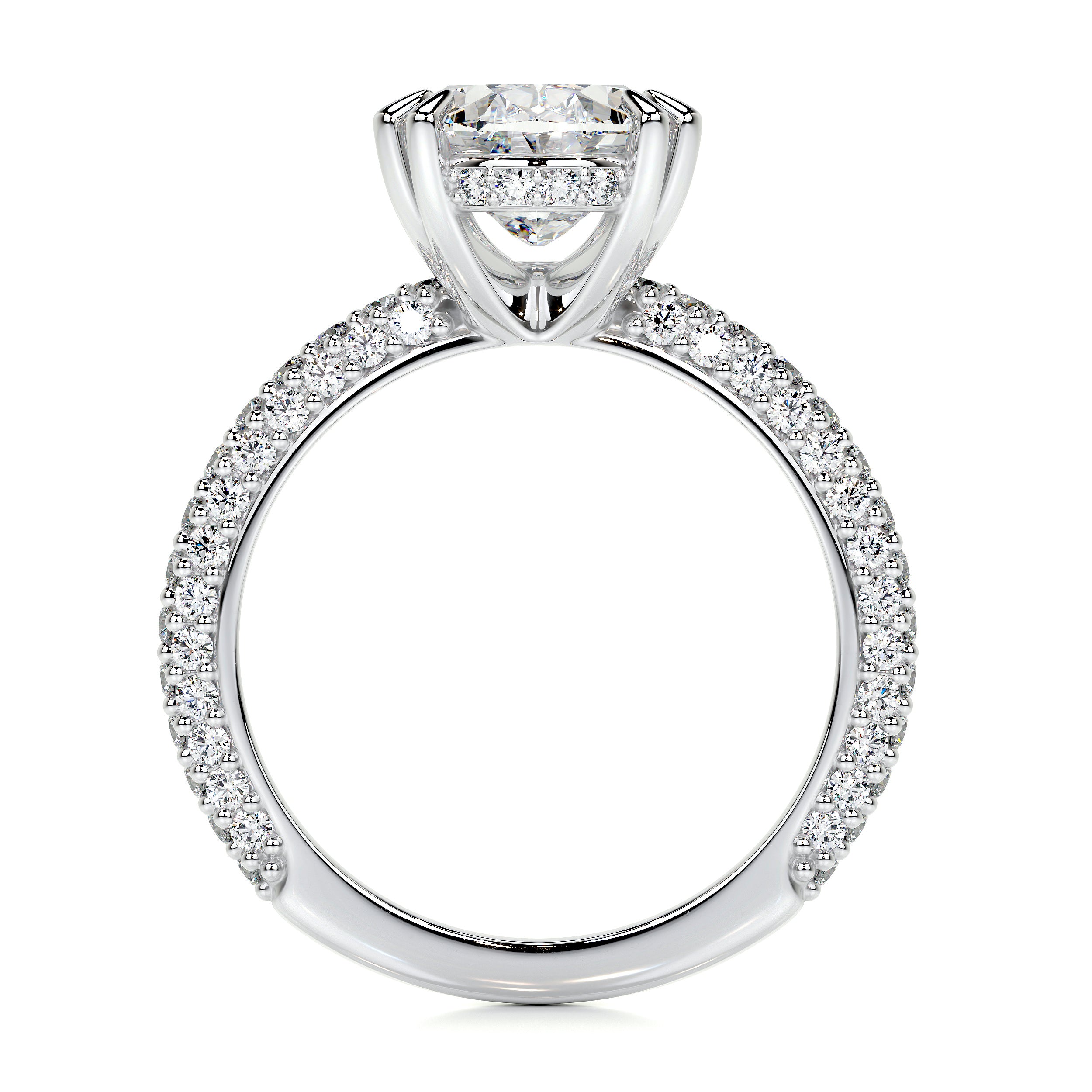 Kelly Lab Grown Diamond Ring -18K White Gold