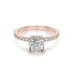 Vivienne Lab Grown Diamond Ring -14K Rose Gold