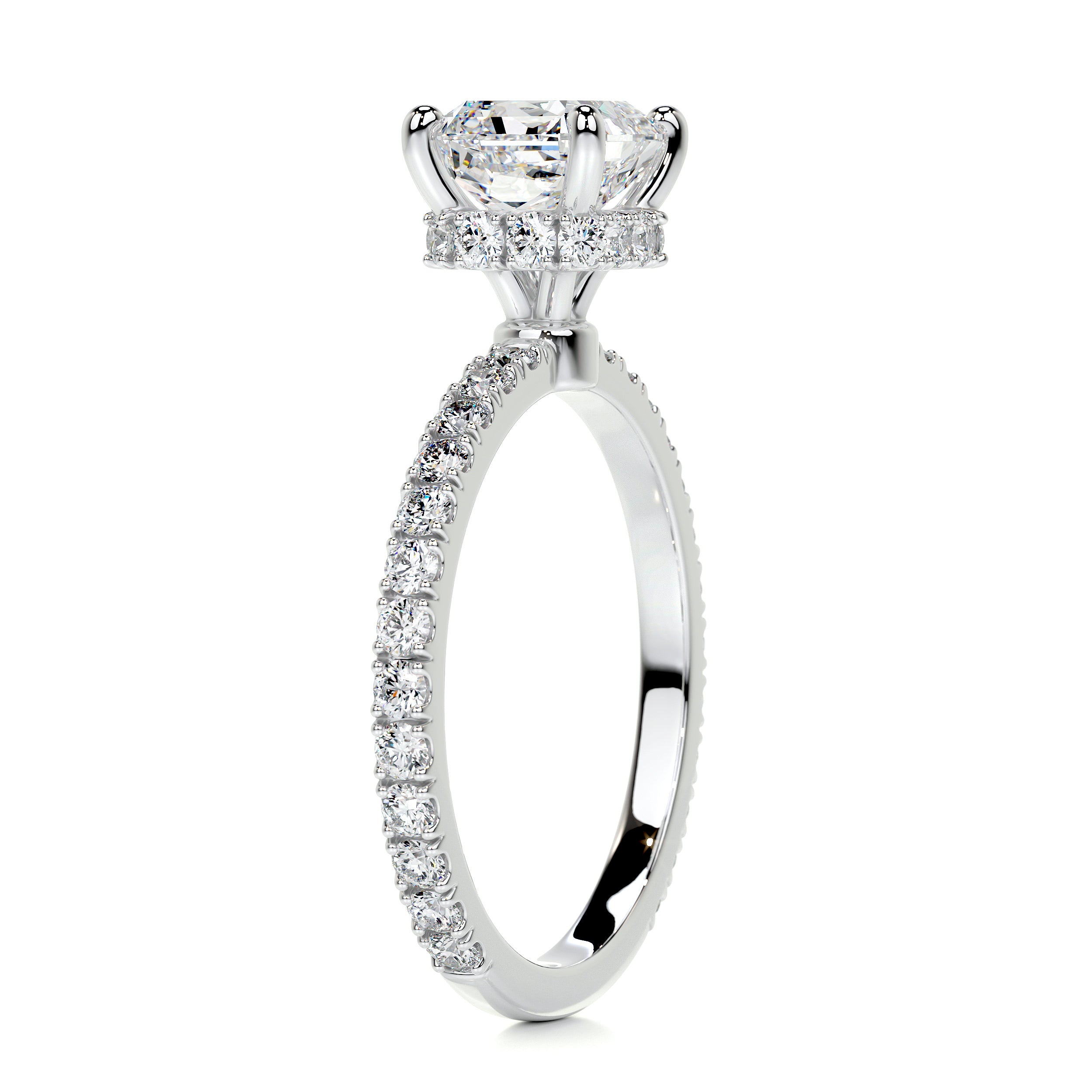 Vivienne Diamond Engagement Ring   (2.00 Carat) -Platinum