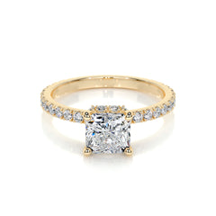 Vivienne Lab Grown Diamond Ring -18K Yellow Gold