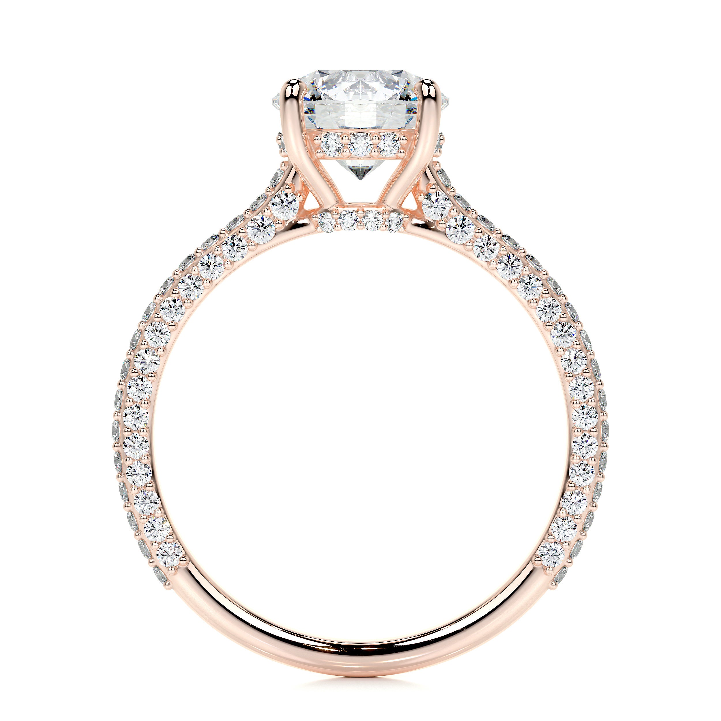 Michaela Lab Grown Diamond Ring -14K Rose Gold