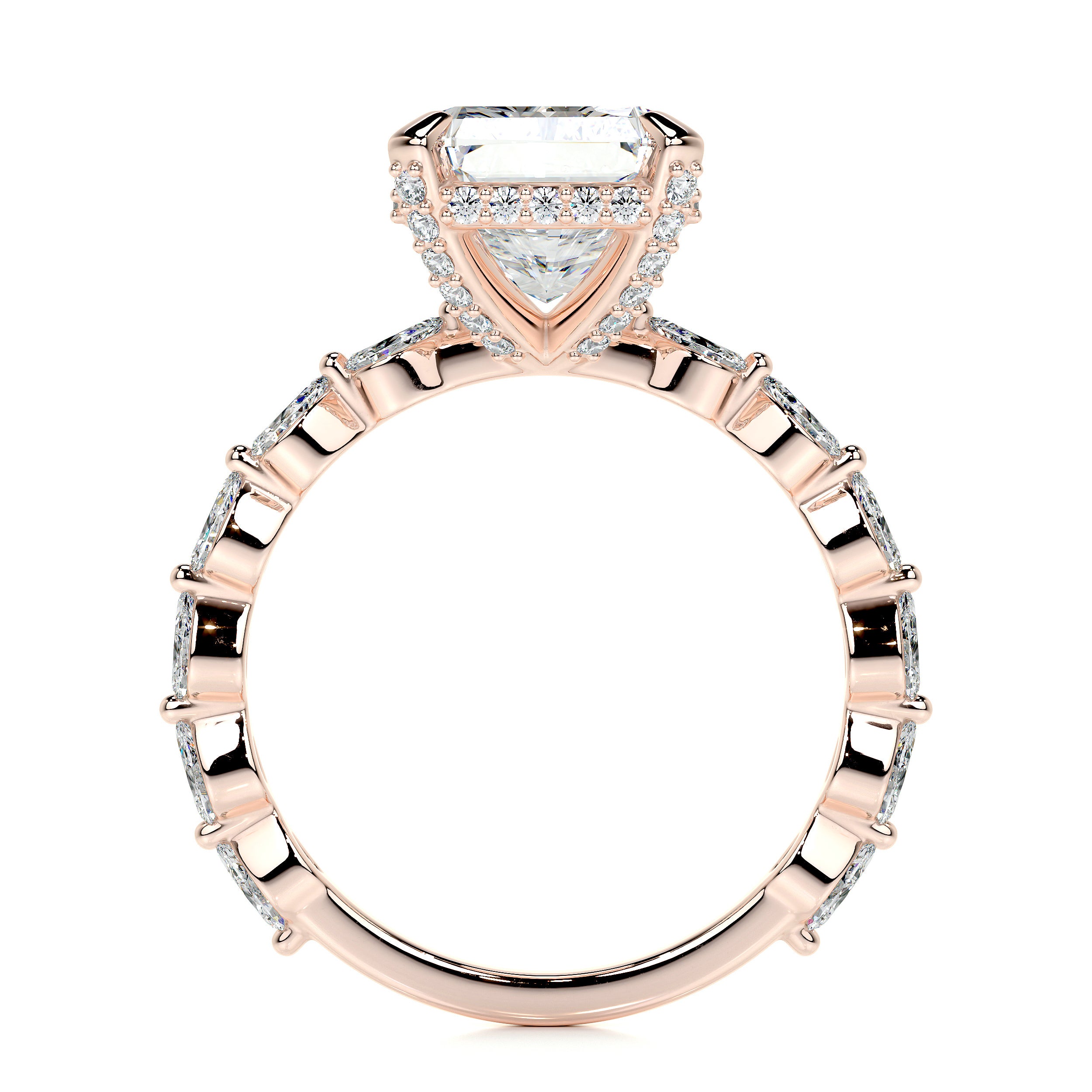 Robin Lab Grown Diamond Ring -14K Rose Gold