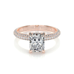 Milly Lab Grown Diamond Ring -14K Rose Gold