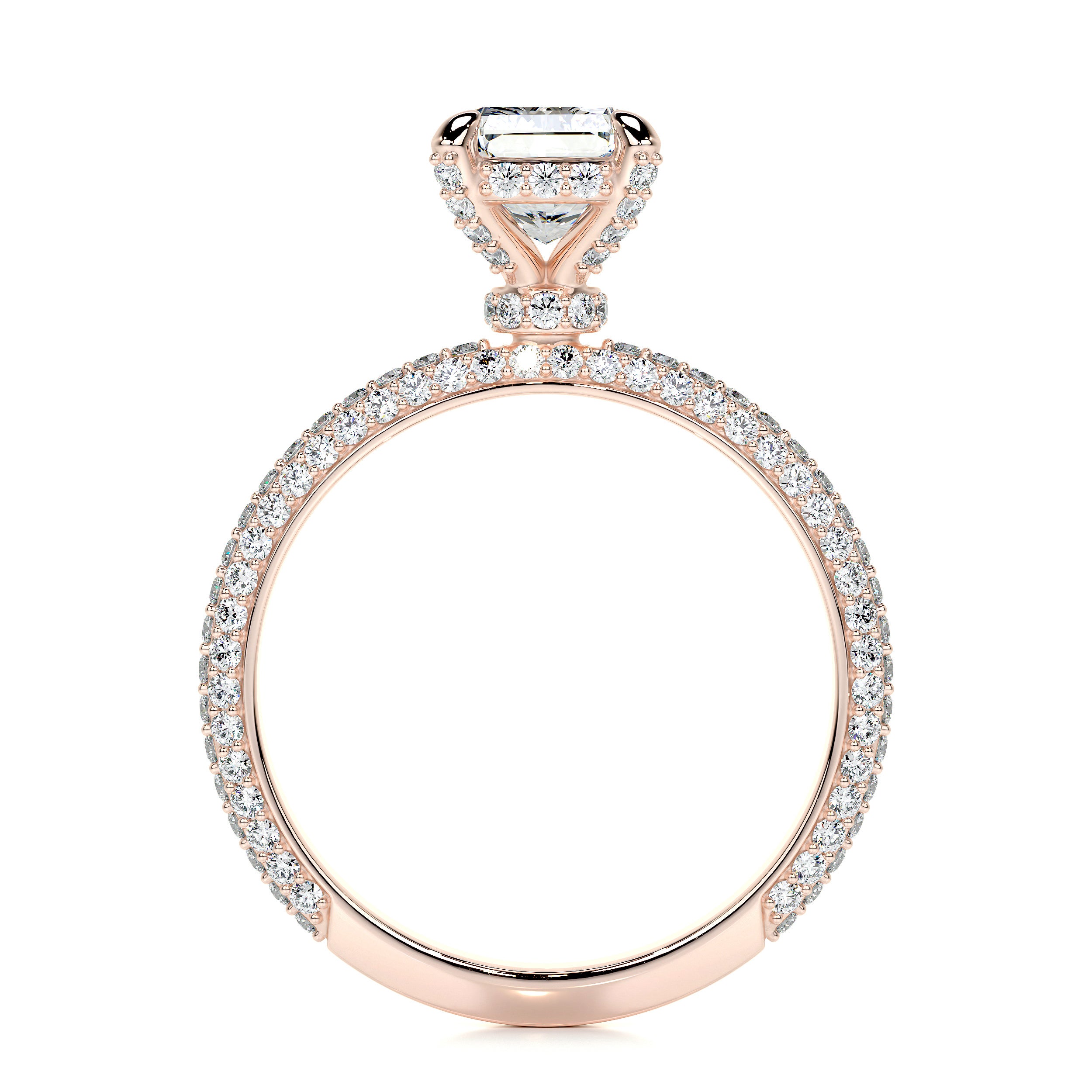 Milly Lab Grown Diamond Ring -14K Rose Gold