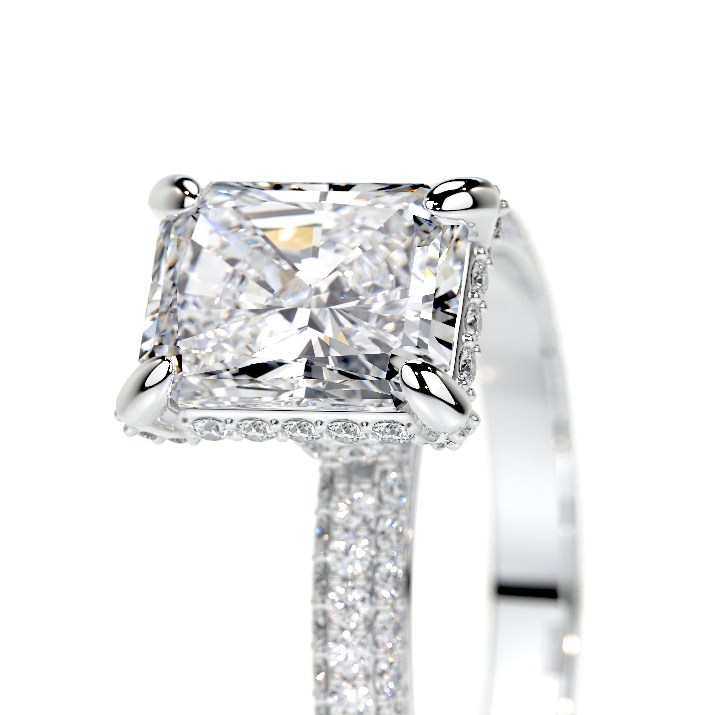 Milly Lab Grown Diamond Ring -18K White Gold