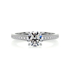 Lily Diamond Engagement Ring -Platinum