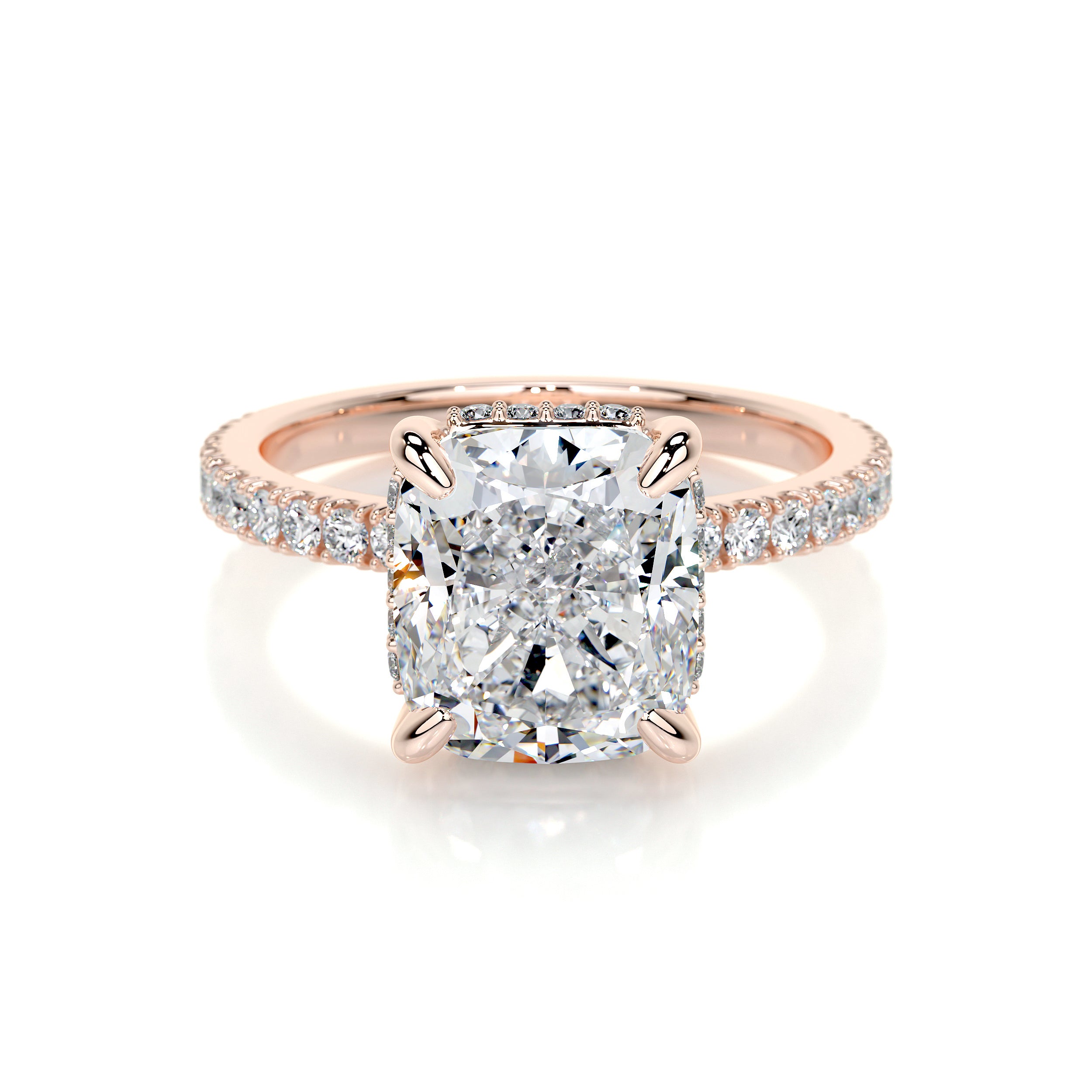 Beatriz Lab Grown Diamond Ring -14K Rose Gold