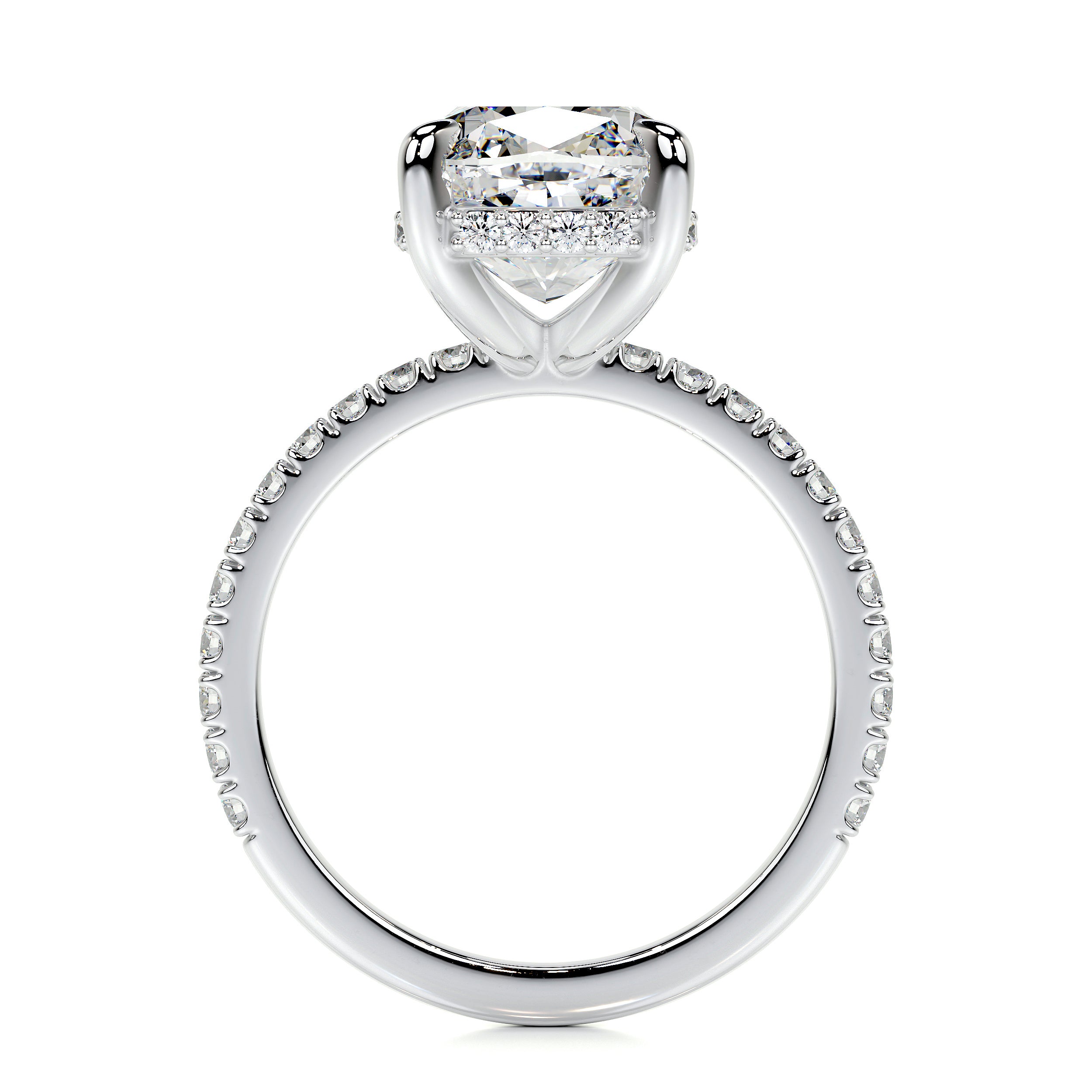 Beatriz Lab Grown Diamond Ring -Platinum