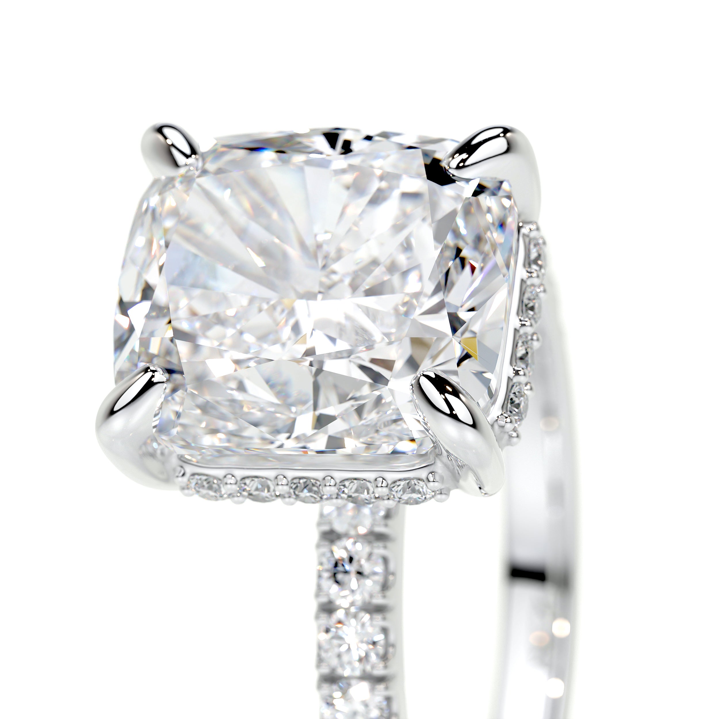 Beatriz Lab Grown Diamond Ring   (2.50 Carat) -14K White Gold