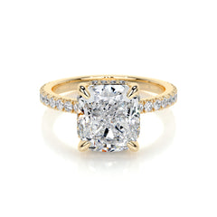 Beatriz Lab Grown Diamond Ring -18K Yellow Gold