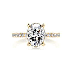 Alicia Diamond Engagement Ring -18K Yellow Gold