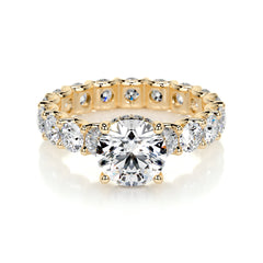 Lola Lab Grown Diamond Ring -18K Yellow Gold