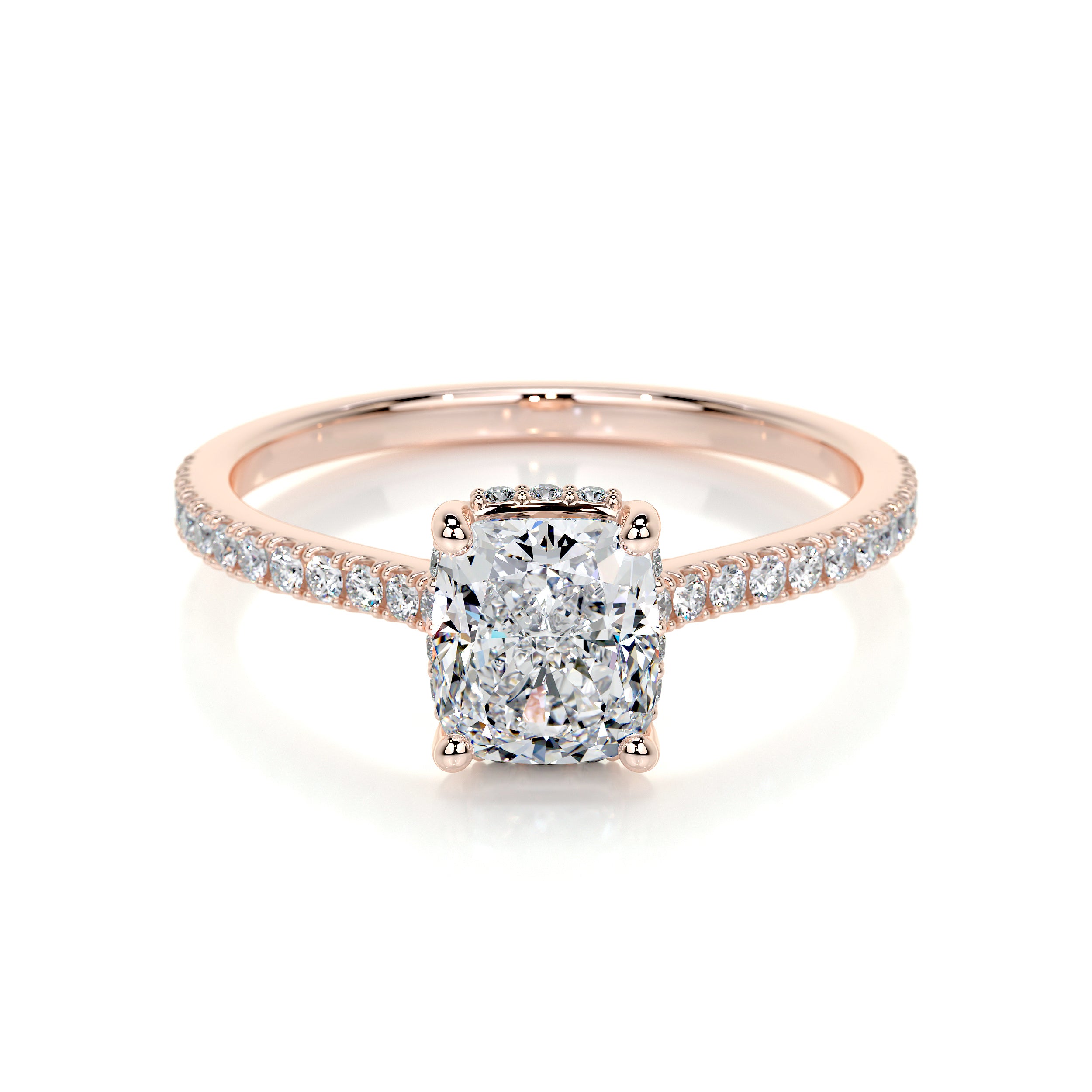 Deandra Lab Grown Diamond Ring -14K Rose Gold