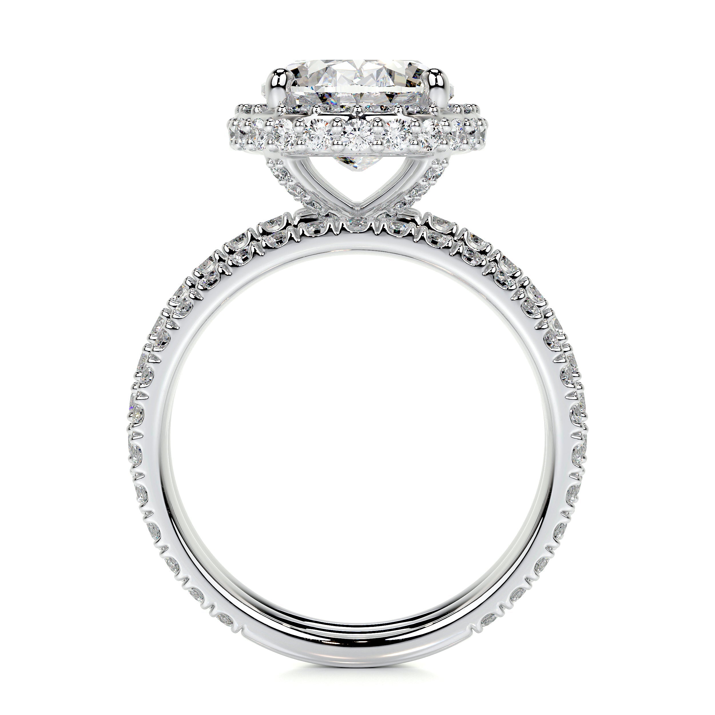 Lara Lab Grown Diamond Bridal Set   (3 Carat) -Platinum