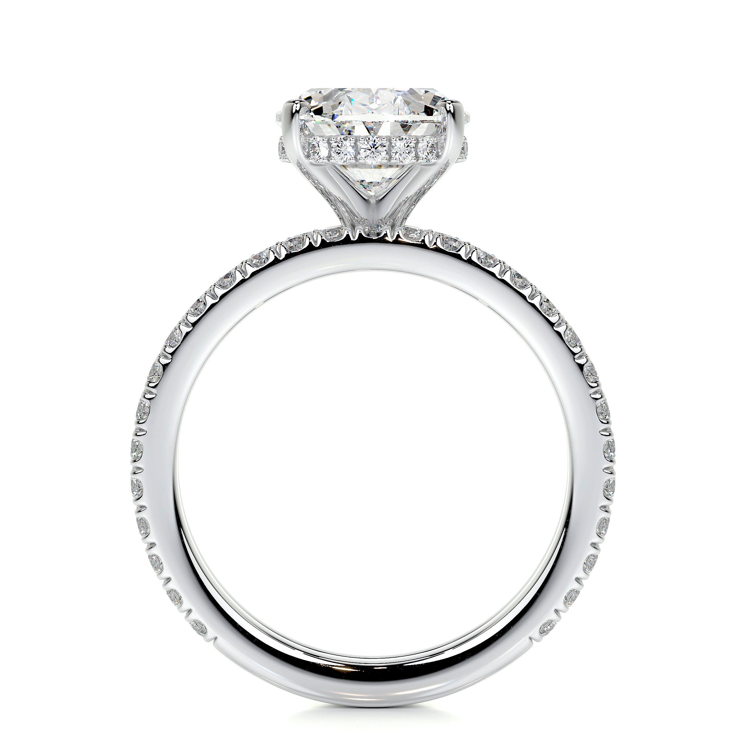 Lucy Lab Grown Diamond Bridal Set   (3.8 Carat) - Platinum
