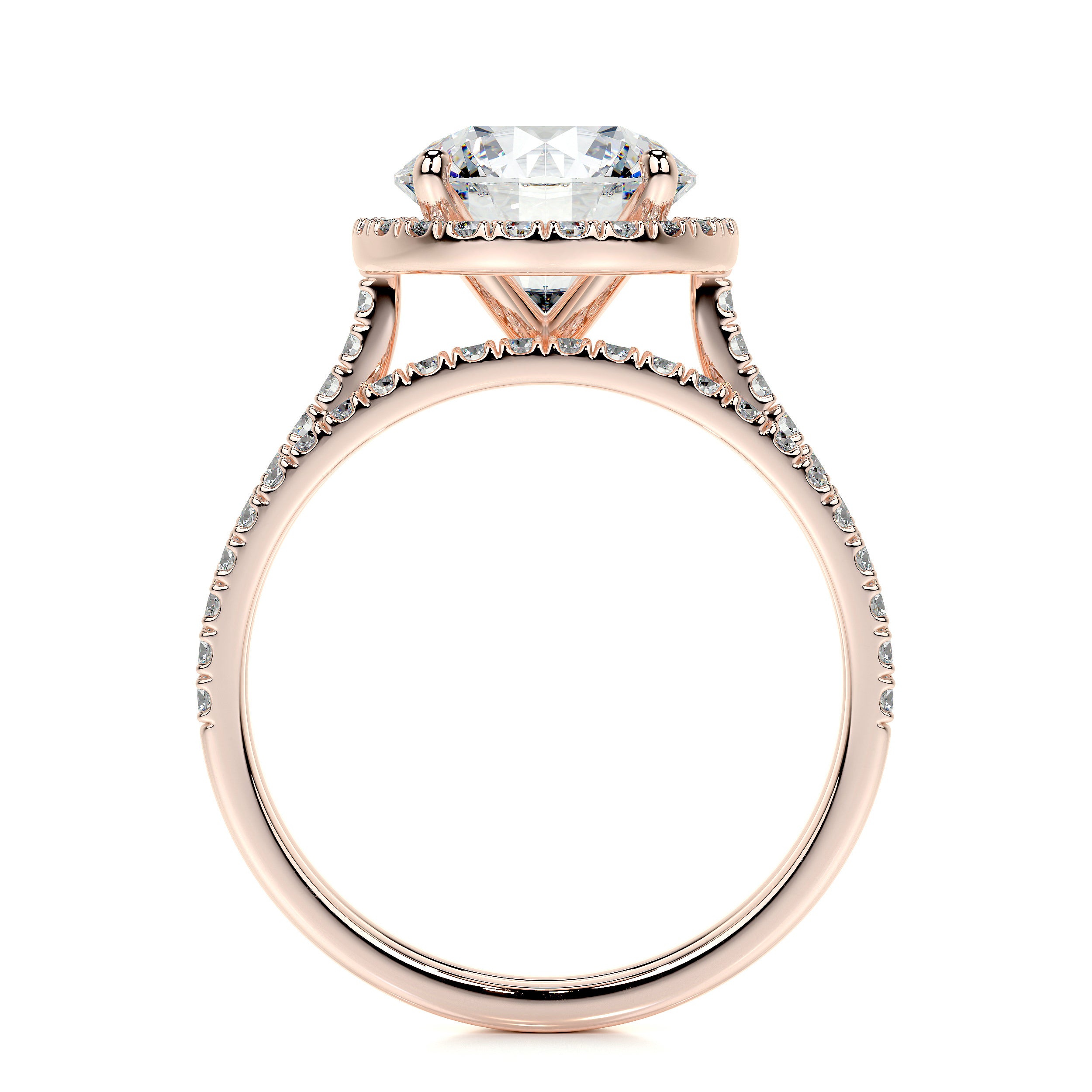 Layla Lab Grown Diamond Bridal Set -14K Rose Gold