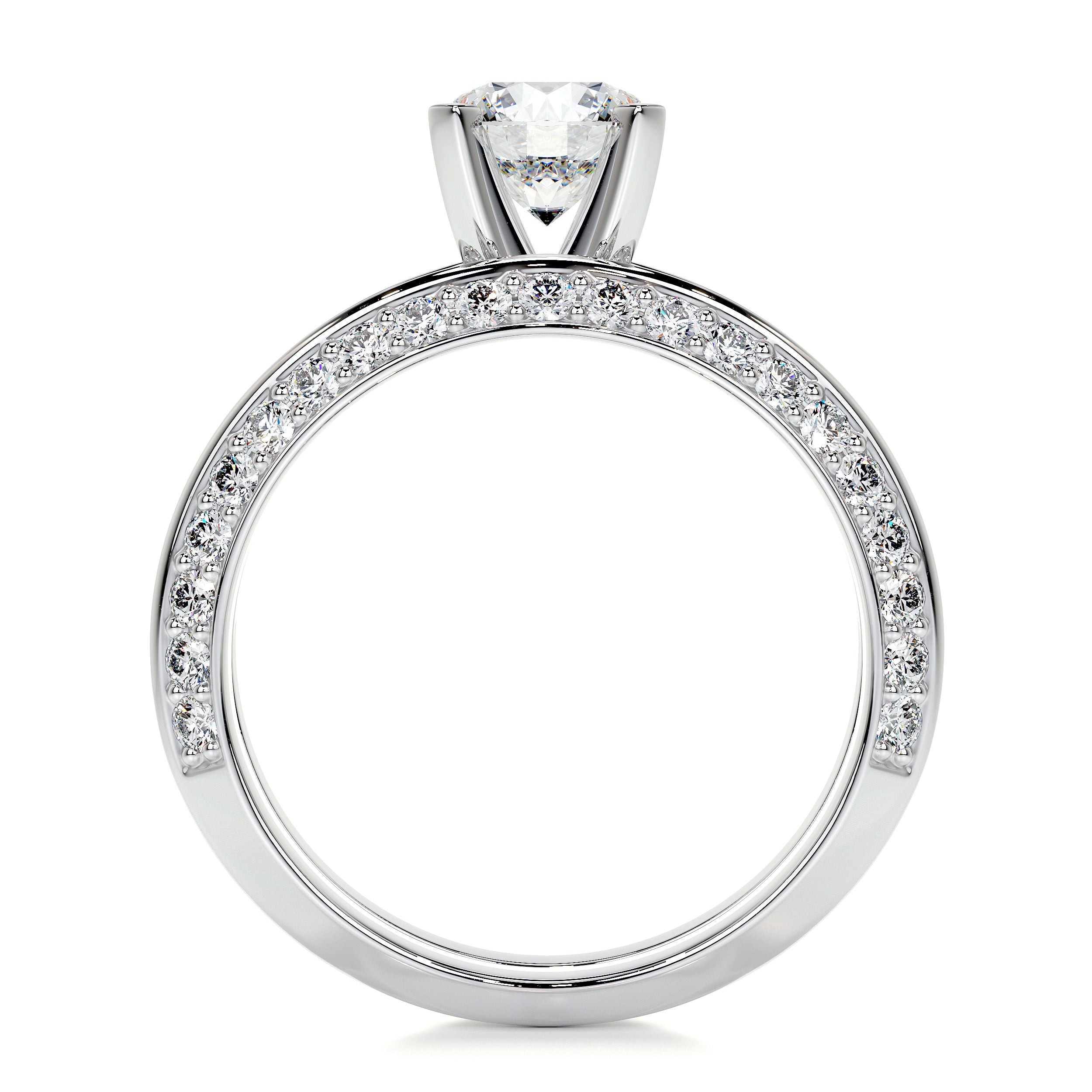 Eliana Lab Grown Diamond Bridal Set -18K White Gold