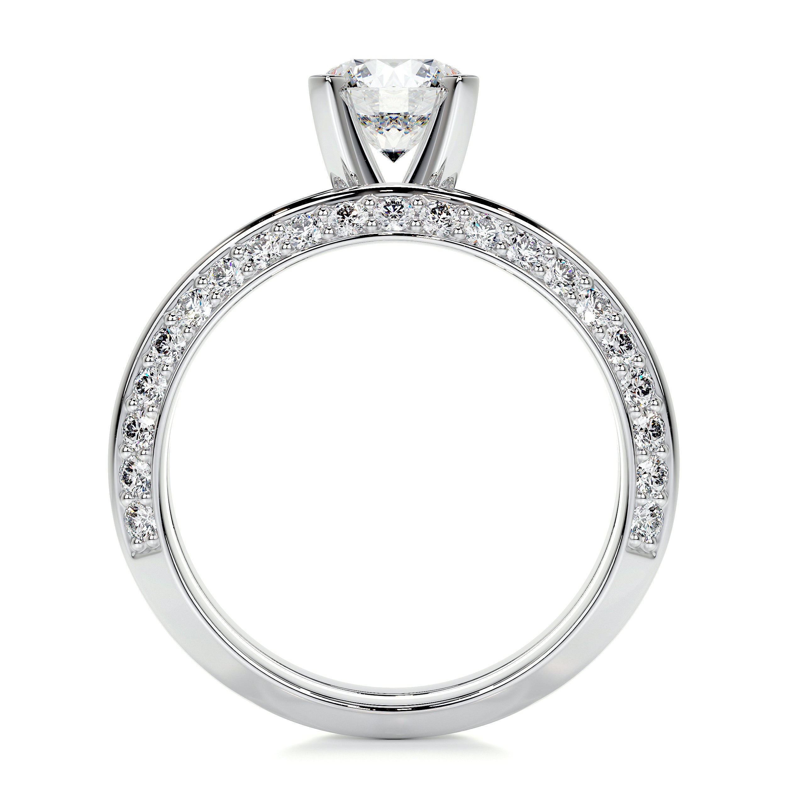 Eliana Lab Grown Diamond Bridal Set   (2.50 Carat) -14K White Gold