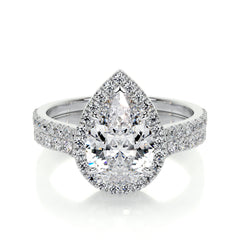 Sophia Lab Grown Diamond Bridal Set -14K White Gold