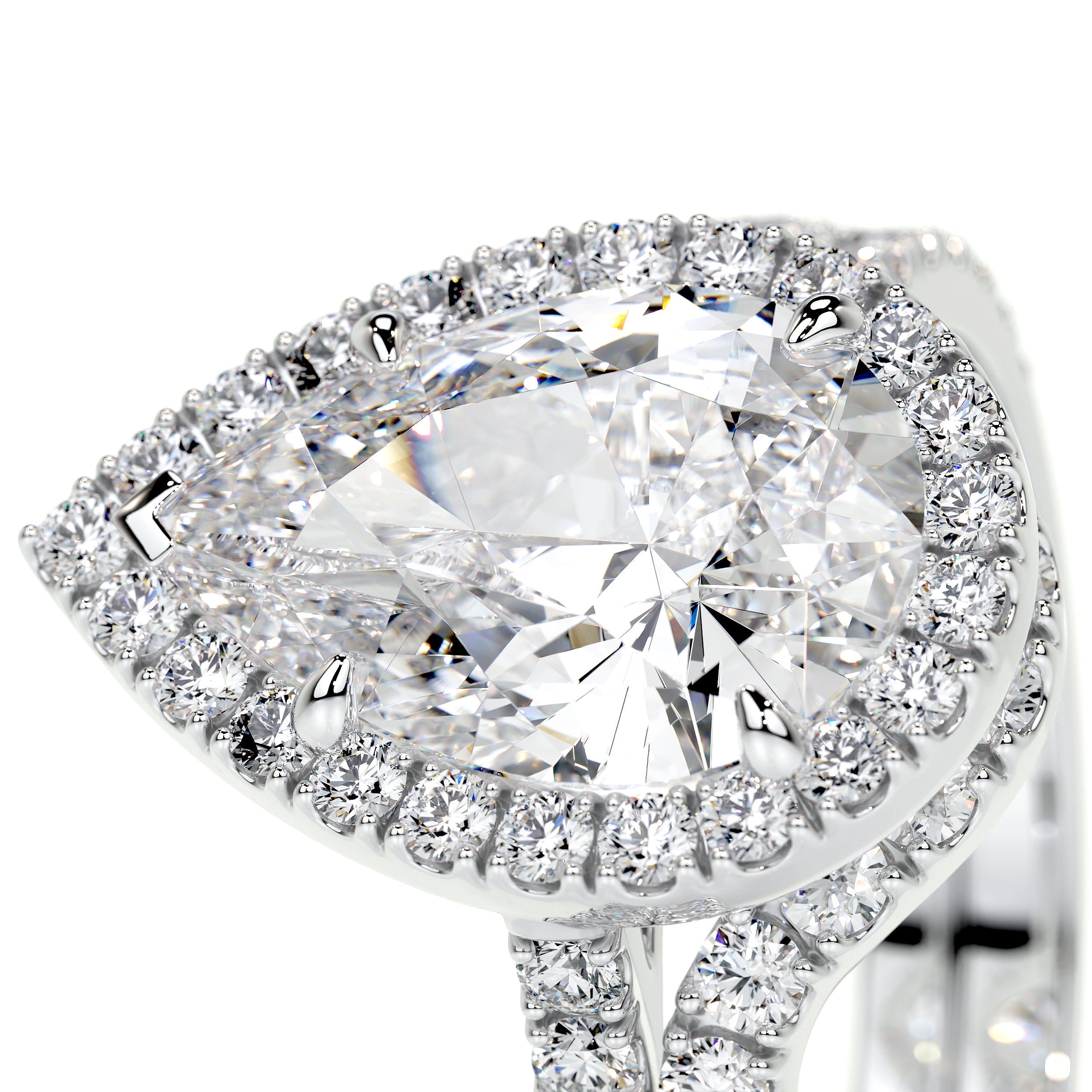 Sophia Lab Grown Diamond Bridal Set   (2.5 Carat) -Platinum
