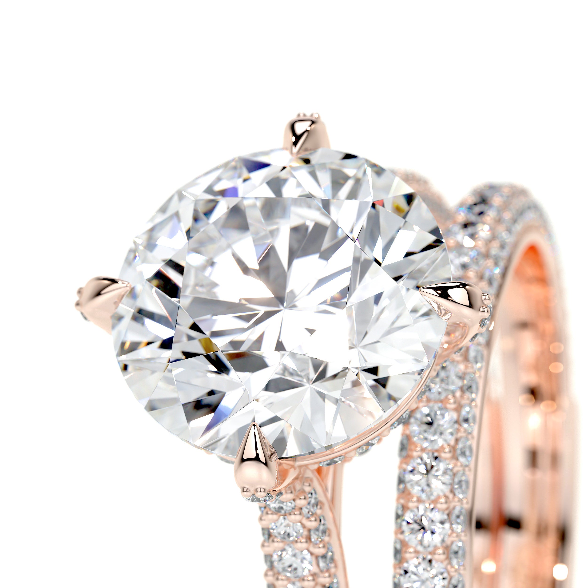 Jocelyn Lab Grown Diamond Bridal Set -14K Rose Gold
