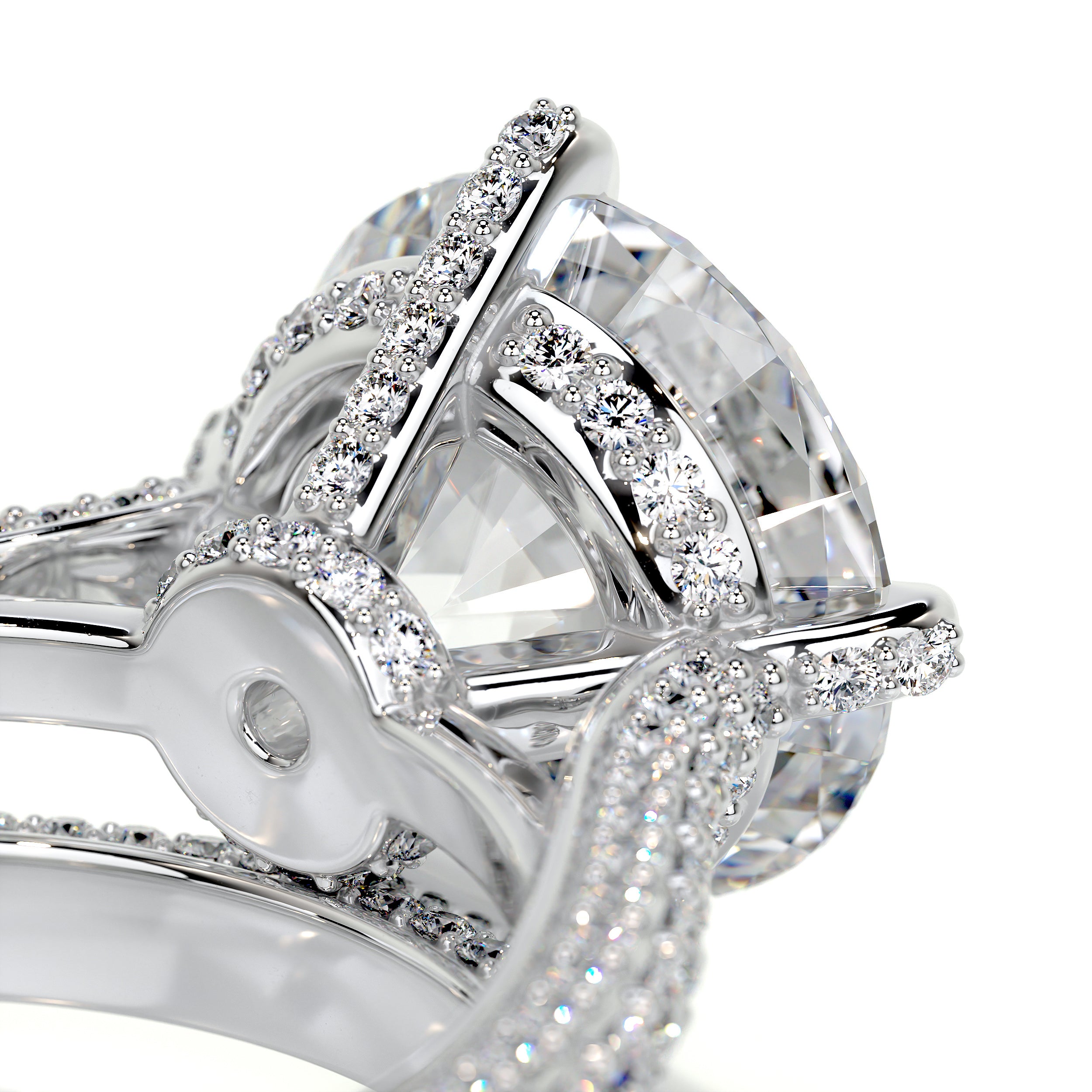 Jocelyn Diamond Bridal Set   (5.00 Carat) -Platinum