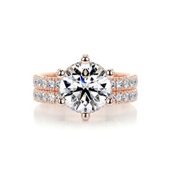 Paris Diamond Bridal Set -14K Rose Gold