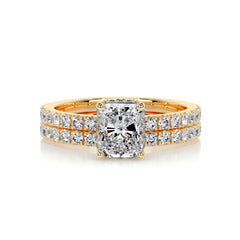 Deborah Diamond Bridal Set -18K Yellow Gold