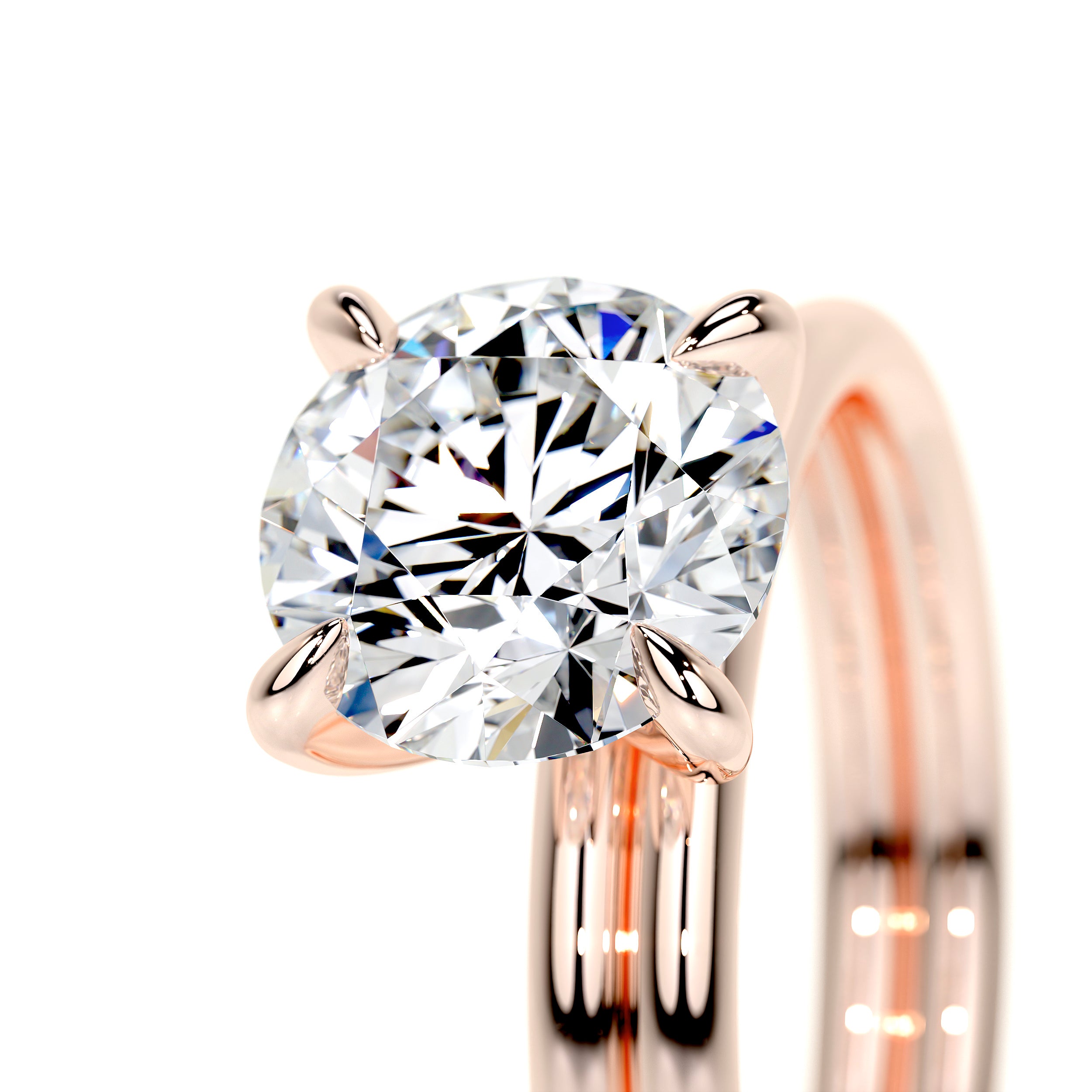 Eloise Lab Grown Diamond Bridal Set -14K Rose Gold